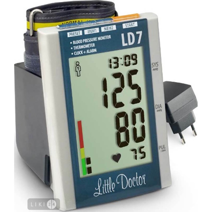 Вимірювач артеріального тиску цифровий LD 7: ціни та характеристики