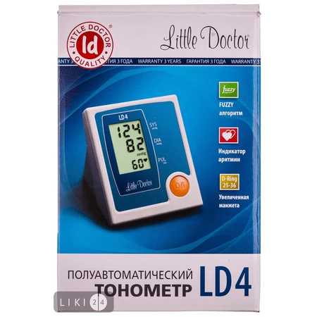 Измеритель артериального давления цифровой LD4: цены и характеристики