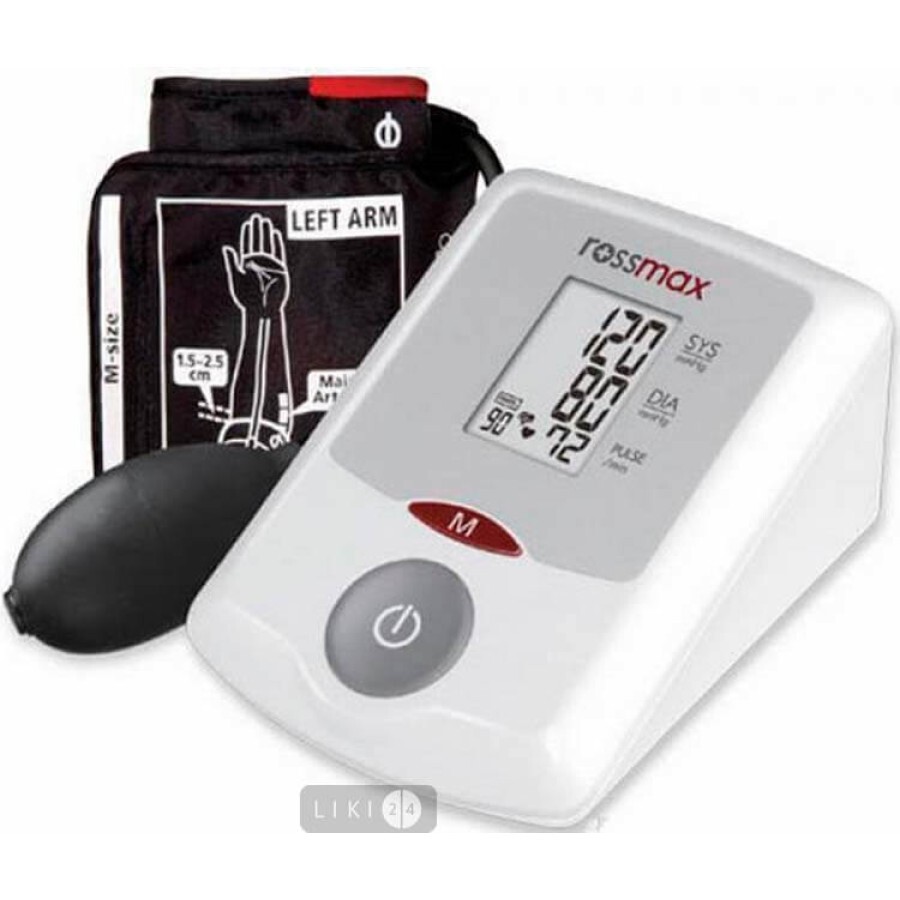 Измерители артериального давления Rossmax AV91 (MS60): цены и характеристики