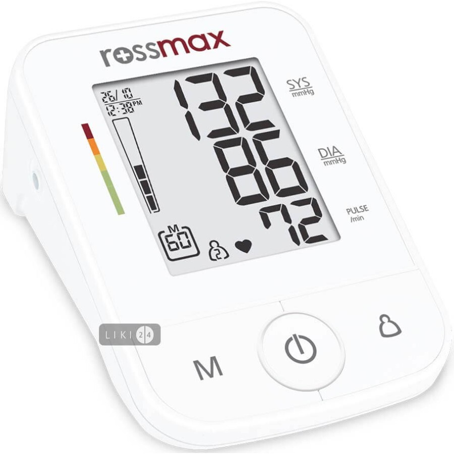 Вимірювач артеріального тиску Rossmax X3: ціни та характеристики