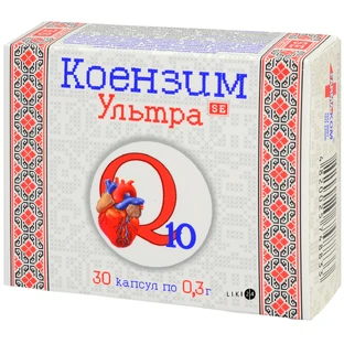 Витамин-ка коензим q10 ультра капс. 0,3 г №30
