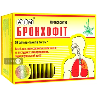 Бронхофит сбор фильтр-пакет 1,5 г №20