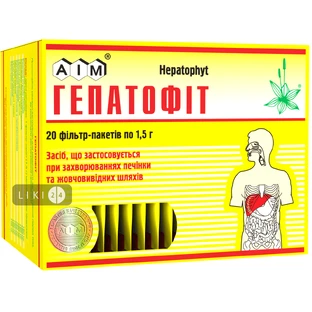 Гепатофит сбор фильтр-пакет 1,5 г №20