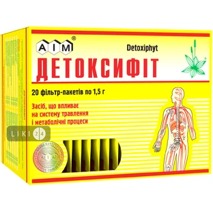 Детоксифит сбор фильтр-пакет 1,5 г №20