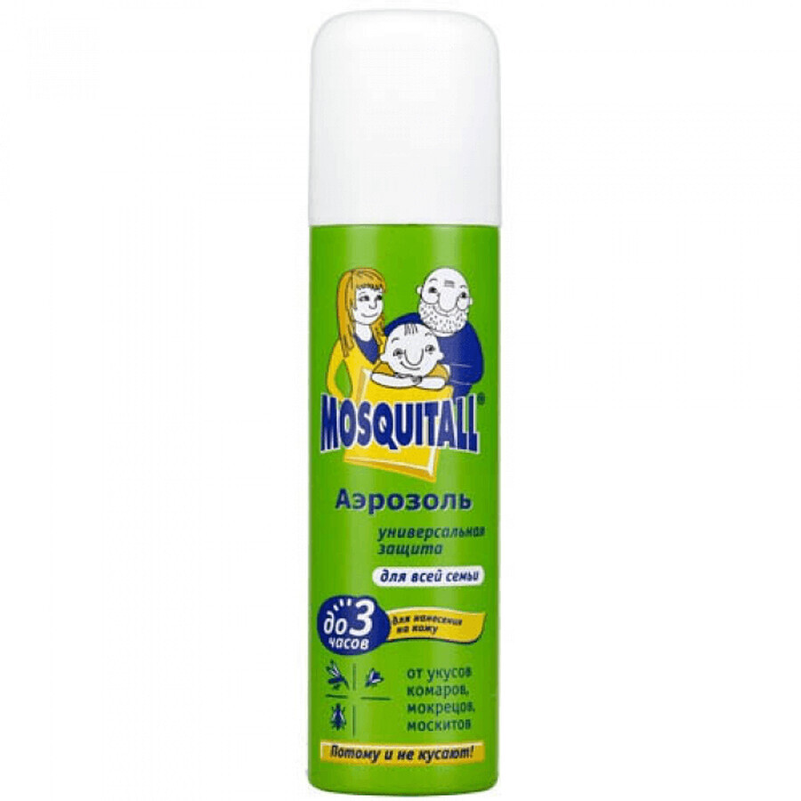 Спрей от комаров Mosquitall Универсальная защита 150 мл: цены и характеристики