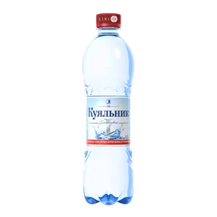 Вода минеральная Куяльник газированная 0.5 л ПЭТ