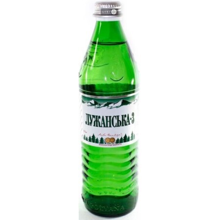 Вода минеральная "лужанская" питьевая лечебно-столовая вода бутылка ПЭТФ 0,5 л