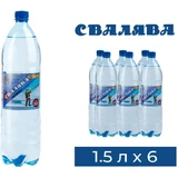 Вода минеральная Свалява 1.5 л бутылка П/Э 6 шт