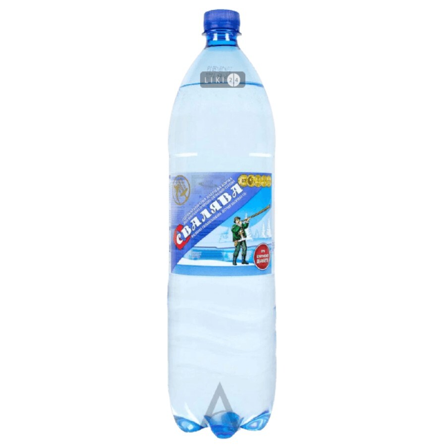 Вода мінеральна Свалява 1.5 л пляшка П/Е 6 шт: ціни та характеристики