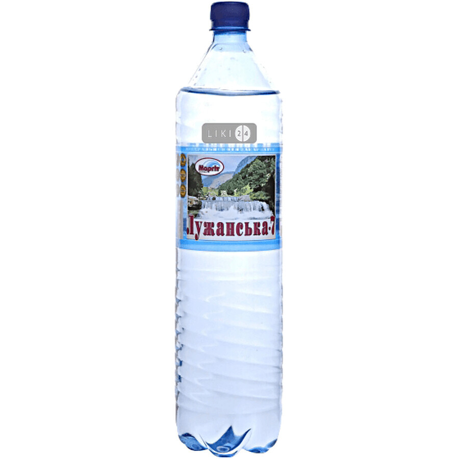 Вода мінеральна Лужанська Маргіт №7 лікувально-столова 1.5 л: ціни та характеристики