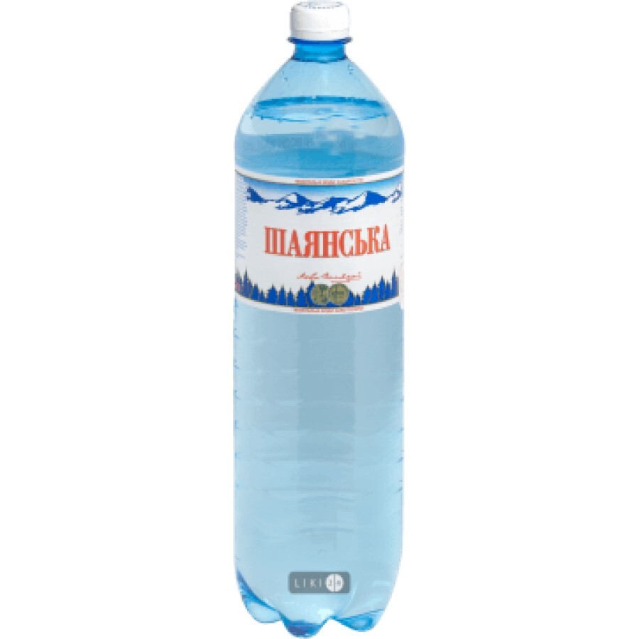 Вода минеральная Шаянская лечебно-столовая сильногазированная 1.5 л бутылка П/Э: цены и характеристики
