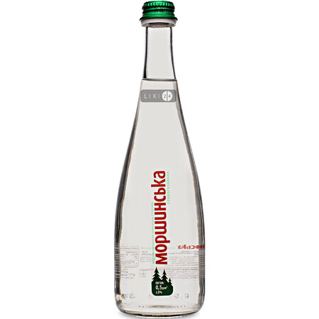 Минеральная вода Моршинська природная столовая слабогазированная 0.5 л бутылка стекло