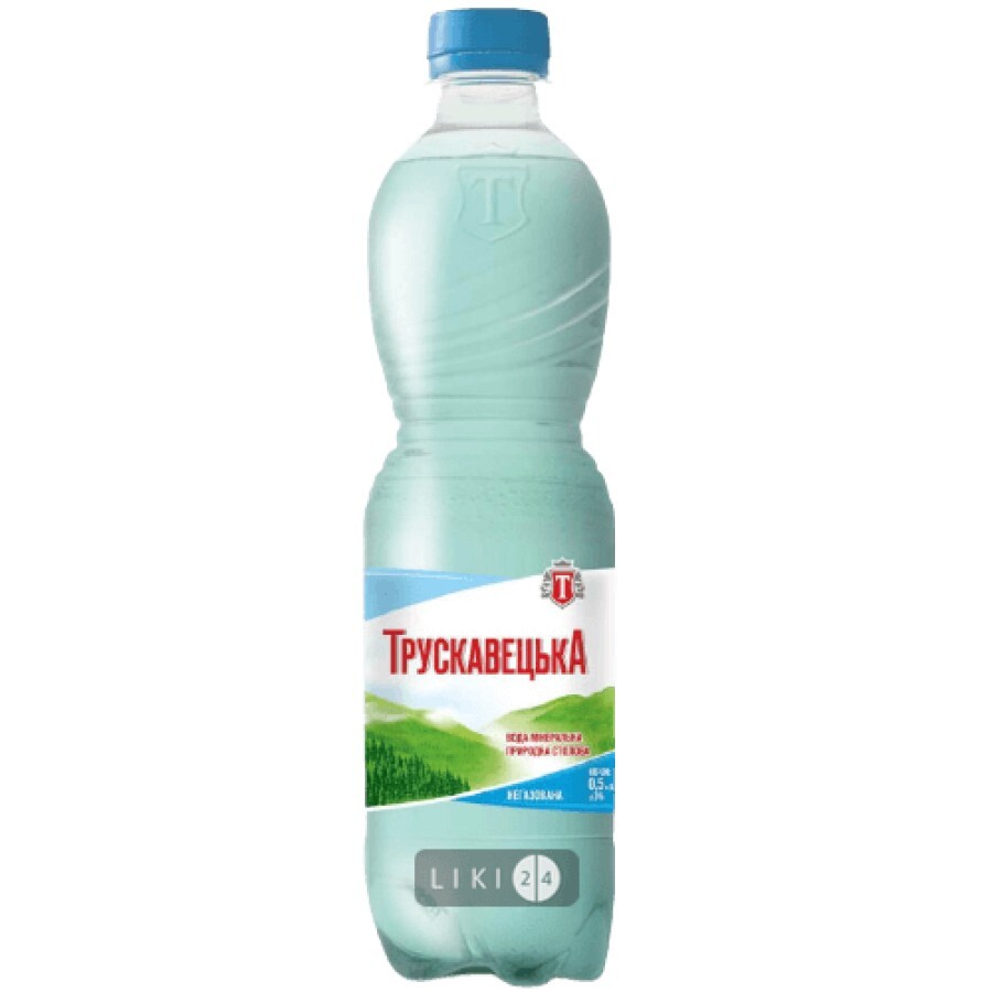 Вода минеральная Трускавецкая природная столовая негазированная 0.5 л: цены и характеристики