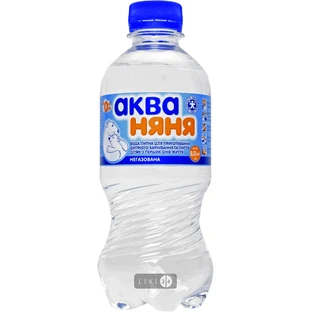 Вода питьевая Аква Няня негазированная 330 мл