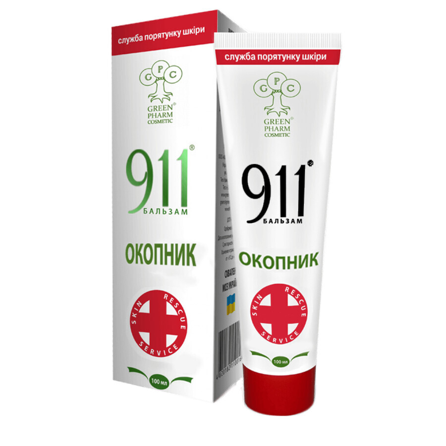 Бальзам Green Pharm Cosmetic 911 Живокіст, 100 мл: ціни та характеристики