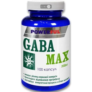 Габа-макс POWERFUL 1 г капсулы, №100