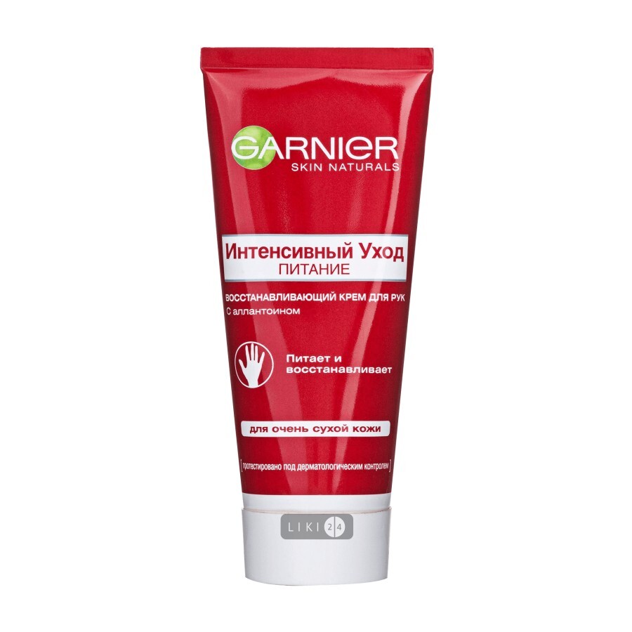 Восстанавливающий крем для рук Garnier Skin Naturals Интенсивный уход Питание 100 мл: цены и характеристики
