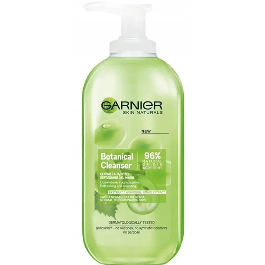 Крем-гель для умывания Garnier Skin Naturals Основной уход с дозатором 200 мл: цены и характеристики