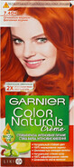 Стойкая крем-краска для волос Garnier Color Naturals 7.40, золотистый медный