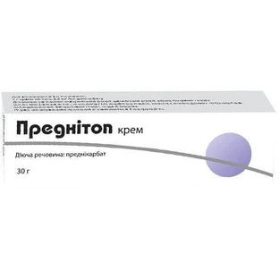 Преднітоп крем 0,25 % туба 30 г