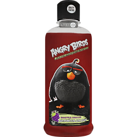Крем-гель для душу Angry Birds Виноград Ізабелла дитячий, 250 мл