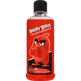 Гель детский для душа "имбирный чай с корицей" тм "angry birds" 250 мл