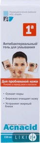 Гель для вмивання Elfa Pharm Acnacid антибактеріальний, 150 мл