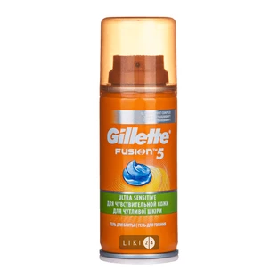 Гель для бритья Gillette Fusion 5 Ultra Sensitive 75 мл