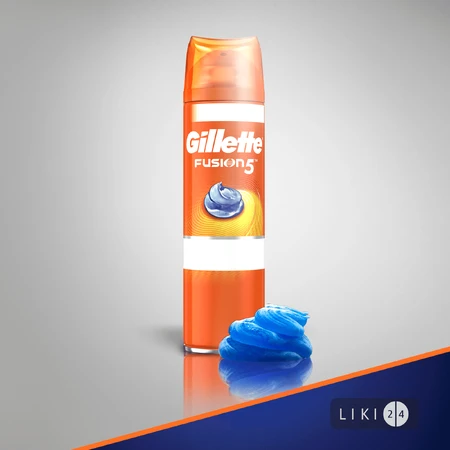 Гель для гоління Gillette Fusion ProGlide Охолоджуючий 200 мл: ціни та характеристики