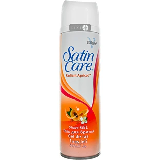 Гель для бритья Gillette Satin Care Абрикос 200 мл