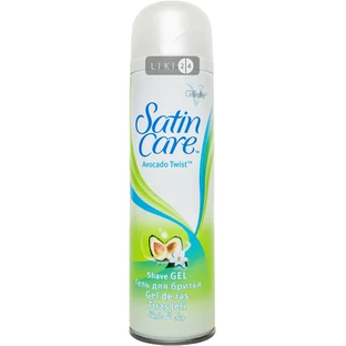 Гель для гоління Gillette Satin Care Avocado Twist для жінок 200 мл