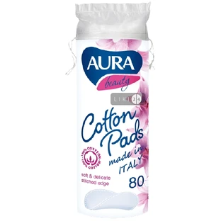 Ватяні диски Cotton Club Aura Beauty 80 шт