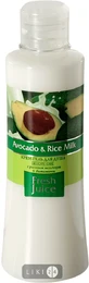 Гель для душа "fresh juice" крем-гель 300 мл, avocado & rice milk