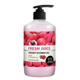 Крем-гель для душа Fresh Juice Личи и малина Litchi & Raspberry, 750 мл
