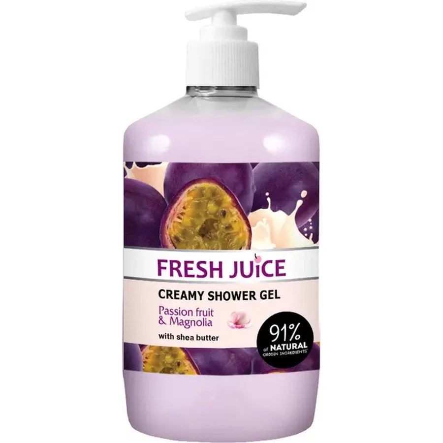 Крем-гель для душа Fresh Juice Маракуйя и магнолия Passion Fruit & Magnolia, 750 мл: цены и характеристики