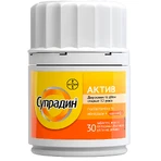 Супрадин Актив таблетки фл. №30: ціни та характеристики