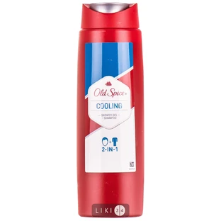 Гель для душа + шампунь old spice 250 мл, Hair&Body Cooling