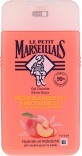 Гель для душа Le Petit Marseillais Белый персик и нектарин 250 мл