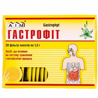 Гастрофіт збір фільтр-пакет 1,5 г №20