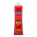 Інтимний гель-змазка DUREX® Cheeky Strawberry зі смаком та ароматом полуниці (лубрикант), 50 мл 