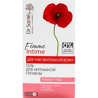 Гель для інтимної гігієни Dr. Sante Femme Intime Ніжний догляд, 230 мл