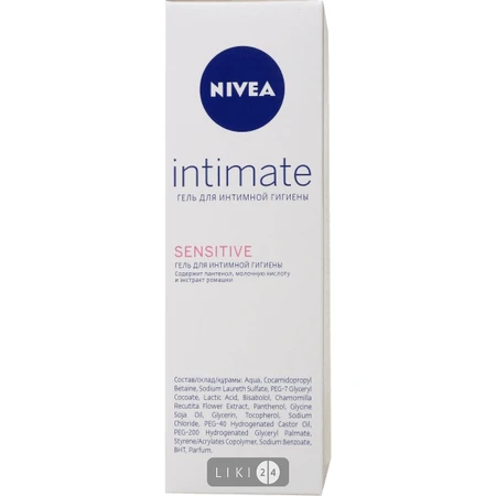 Гель для інтимної гігієни Nivea Sensitive, 250 мл: ціни та характеристики