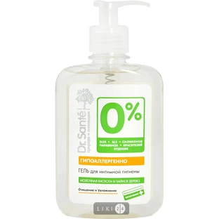 Гель для интимной гигиены Dr. Sante 0% гипоаллергенный, 250 мл