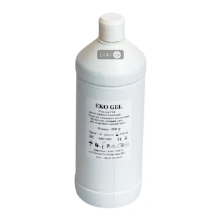 Гель для узи высокой вязкости голубой eko gel EBV1000 бутылка 1000 г