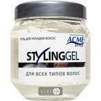 Гель для укладки волос "acme-style" "styling gel" 250 мл, эффект мокрых волос: цены и характеристики