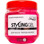 Гель для укладання волосся "acme-style" "styling gel" 250 мл, сильна фіксація: ціни та характеристики