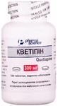 Кветипин табл. п/о 300 мг фл. №100