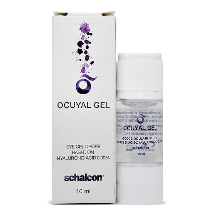 Гелеві краплі Schalcon OcuYal Gel стерильні, 10 мл: ціни та характеристики