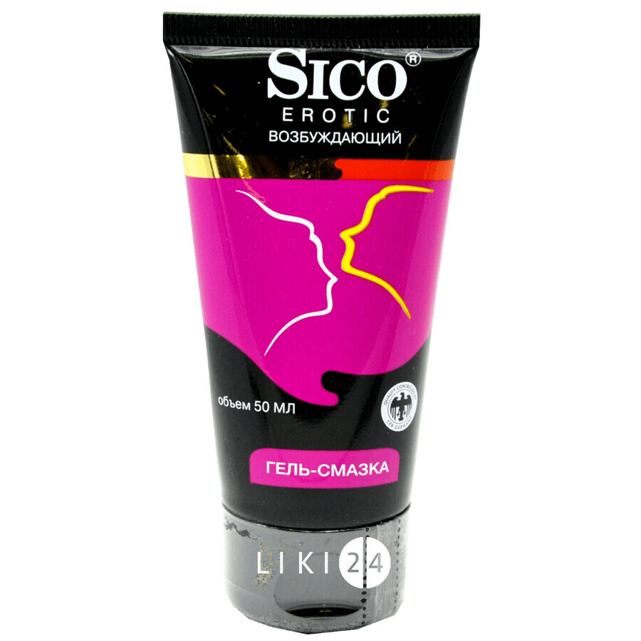 Інтимний гель-змазка Sico Erotic 50 мл: ціни та характеристики