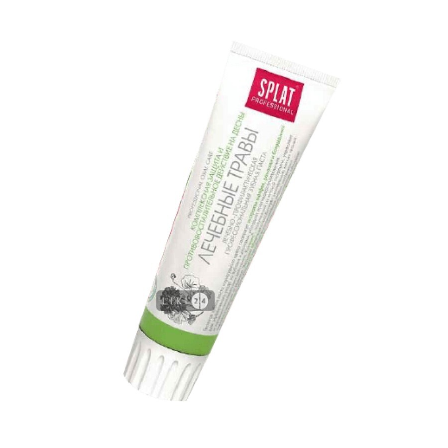 Зубна паста Splat Professional Лікувальні трави, 100 мл: ціни та характеристики